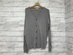 John Smedley ボタンレス カーディガン　コットン M グレー John Smedley ボタンレス カーディガン コットン M グレー - メルカリ