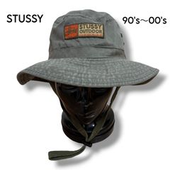 90s OLD STUSSY サファリハット - メルカリ