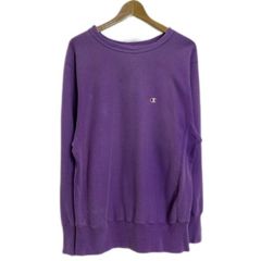 Champion】 リメイク 赤紫色 オーバーサイズ スウェット - メルカリ