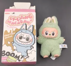 POP MART THE MONSTERS EXCITING MACARON LABUBU Ｇｒｅｅｎ Ｇｒａｐｅ