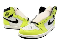 ナイキ NIKE AIR JORDAN 1 RETRO HIGH OG Volt Visionaire エア ジョーダン 1 ハイ ボルト ヴィジョネア 555088-702 29 ネオン イエロー ブランド古着ベクトル 中古▲■260422