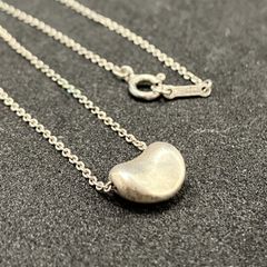 ティファニー ビーン ネックレス エルサペレッティ SV925 ポーチ付き