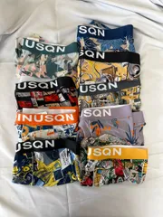 メンズパンツ ボクサーパンツ 3Lサイズ  大きいサイズメンズ おまかせ3枚セット  接触冷感 メンズボクサーパンツ  男性用 下着 3set-MIMI-0666X