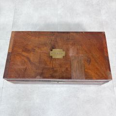 旧家蔵(清時代)樟木？黄花梨？貴重家具大木箱 蔵書画大木箱 珍しい