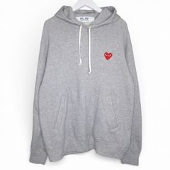 希少】プレイコムデギャルソン パーカー ハート CdG プルオーバー XL 