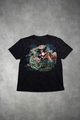 龍虎鳳凰グラフィックプリントTシャツifsixwasnine LGB KMRii - メルカリ