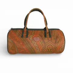 エトロ ETRO 美品 ミニボストンバッグ ペイズリー柄 ライトブラウン系 k375110のサムネイル