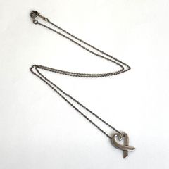 希少］Tiffany ネックレス t イニシャル アルファベット SV925 - メルカリ
