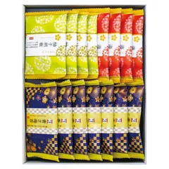 夏の贈り物お中元 おいしさいろいろ 金澤兼六製菓 セット内容/青さ海苔煎餅×7、柚子胡椒煎餅･海老カレー煎餅×各4