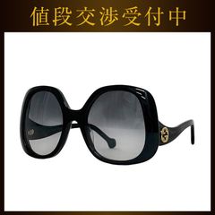 グッチ サングラス ブラック インターロッキング GG1235S 美品 - メルカリ