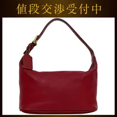 COACH コーチ アクセサリーポーチ ハンドバッグ シグネチャー レザー 赤 コーチ アクセサリーポーチ レッド 赤 4145 美品 ハンドバッグ レザー