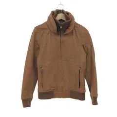 MEN'S TENORAS メンズティノラス レザーブルゾンジャケット M 仔羊革 ジップアップ フード    ブラウン メンズ / 240001184390のサムネイル