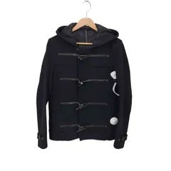 ブラックバレットバイニールバレット BLACKBARRETT by neil barrett 00s フーデッド ダッフルコート 短丈 メンズ  3のサムネイル