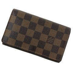 【中古】LOUIS VUITTON | ルイ・ヴィトン ポルトトレゾール エテュイ パピエ モノグラム 三つ折り長財布 M61202 ブラウン【尾張小牧店】 中古・古着通販】LOUIS VUITTON (ルイ ヴィトン) 3つ折り財布
