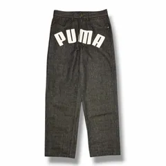 参考上代35200円 PUMA  × A$AP ROCKY Printed Denim Pants ロゴプリントデニムパンツ ジーンズ プーマ  × エイサップロッキー 633396-01 ブラック 28 （14364M）のサムネイル