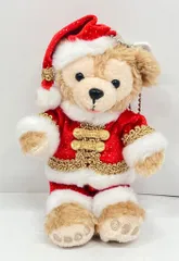 東京ディズニーシー ぬいぐるみバッジ Duffy's Christmas 2009 ダッフィー(サンタ) 2009