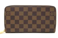 LOUIS VUITTON ルイ・ヴィトン 財布 ジッピー・ウォレット  サイフ･小物 N60046 長財布 ダミエキャンバス ローズバレリーヌ レディース【中古】