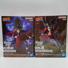 NARUTO　ナルト　疾風伝　VIBRATION STARS　A　千手柱間　B　うちはマダラ　プライズ　フィギュア　バンダイ　バンダイナムコ　バンプレスト　（ME28-4146）