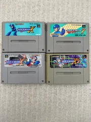 ロックマン　スーパーファミコン　ソフトのみ　4点
