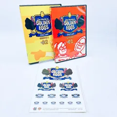 GOLDEN EGGS ザ・ワールド・オブ・ゴールデン・エッグス   Vol.1 / Vol.2  2枚セット＋シールのサムネイル