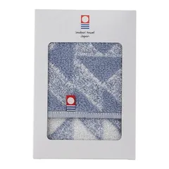 母の日贈り物 タオルハンカチ 今治タオル ブルー 25×25cm 0kg 綿100%