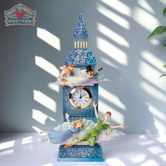 Peter Pan Clock 26cm | Disney Traditions Jim Shore Goods Figure Doll Ornament Sculpture Jim Shore Official Import