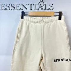 ESSENTIALS エッセンシャルズ スウェットパンツ Size:XXS ホワイト メンズ 古着 ファッション _266023