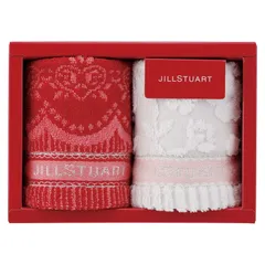 春の贈り物便り タオルハンカチ2P ジルスチュアート 25×25cm 0.1kg 綿100%