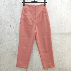 ZARA ザラ テーパードパンツ ハイウエスト スラックス  カラーパンツ ピンク XSサイズ ◎、〇◇