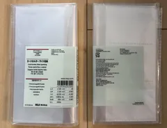 【２個セット】　無印良品　ポリプロピレンカードホルダー　サイド収納　３段　６０ポケット　44597002のサムネイル