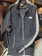 THE NORTH FACE ザノースフェイス ブラック ウィンドブレーカー ジャケット