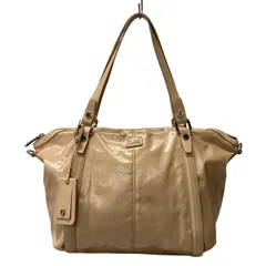 TOD'S(トッズ) ハンドバッグ - ベージュ レザー