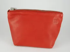 【未使用展示品】HIROFUヒロフ レザーポーチ レッドのサムネイル
