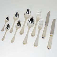 Christofle クリストフル》 Marly マルリー ケーキフォーク 4本セット