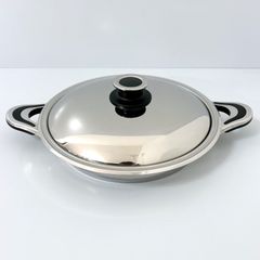 アムウェイ ウォック 蓋,網2点付き 未使用品 料理本とディッシュタオル