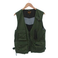 ミディウミ ベスト ノースリ ニット セーター 緑系 グリーン リボン リブ 毛 ミディウミ MidiUmi ベスト ノースリーブ ニット セーター 緑系
