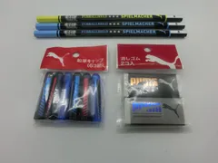 【TAKA94-54】△一部未開封 PUMA 文房具 まとめてセット (鉛筆、消しゴム、キャップ)のサムネイル