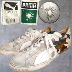 プーマ ミハラヤスヒロ 花柄 プリント レザー スニーカー アーカイブ 2014年製 レア PUMA MIHARA YASUHIRO Orchid Floral Low 26cmサイズ相当