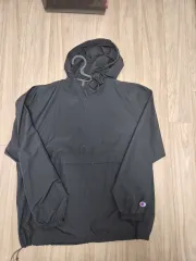 チャンピオン ブラック Anorak（アノラック） ウィンドブレーカー L
