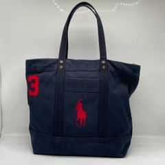 RALPH LAUREN 切りっぱなし ミニトートバッグ キャンバス 7317 - メルカリ