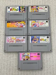 スーパーファミコンソフト　まとめ売り　7点　美少女戦士セーラームーン