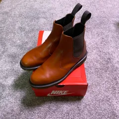 270 DR. MARTENS ドクターマーチン チェルシーブーツ ブラウン