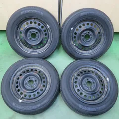 バリ溝！24年！8.5分★日産 キューブ 純正 スチール 175/65R15 ヨコハマ ブルーアース AE01F 15インチ PCD100/4H★6041510イノのサムネイル