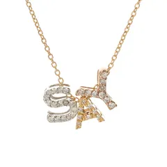 ポンテヴェキオ  イニシャルSAYネックレス ダイヤモンド   レディース  K18YG/PG/WG ネックレスのサムネイル