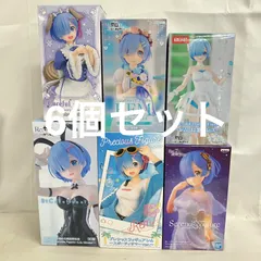 未開封 Re:ゼロから始める異世界生活 レム フィギュア まとめ 6個セット SF4B86 c107