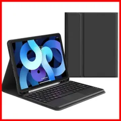 【即日発送】アイパッド iPad mini iPad 第7世代 丸型キー 第6世代 可愛い 用の 用の キーボード付き タッチパッド搭載 カバー キーボードケース トラックパッド Mini6 マウス機能 Pro)/ Apple (A17 Pencil Mini