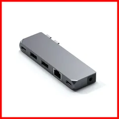 【即日発送】Pro Mini Hub 6-in-1マルチポートアダプター、高速データ転送（USB4 40Gbps、96W PD充電、最大6K@60Hzビデオ出力、USB-C USB-C & USB-A 5Gbps、有線LANイーサネット、オーディオ搭載） M