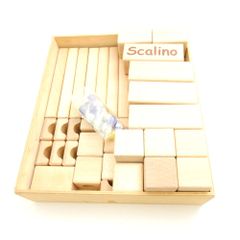 純正 Scalinoスカリーノ 木のおもちゃ 知育玩具 48ピース - メルカリ