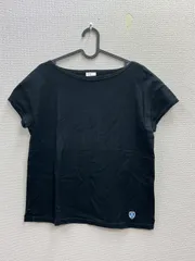 28. ORCIVAL Tシャツ　ブラック　レディース　半袖　フリーサイズ　コットン