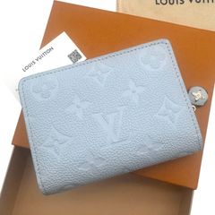 み*様 激レア ルイヴィトン アンプラント ポルトフォイユ リサ 水色 折財布 ルイヴィトン 二つ折り財布 アンプラント ポルトフォイユ・リサ | francore 小物
